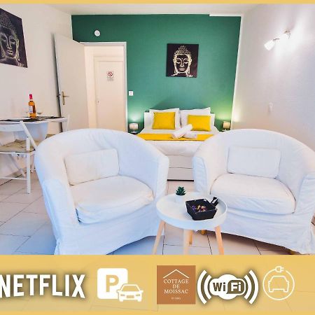 Apt T1 Cosy Et Ambiance Zen "Cottage De Moissac" Exterior photo